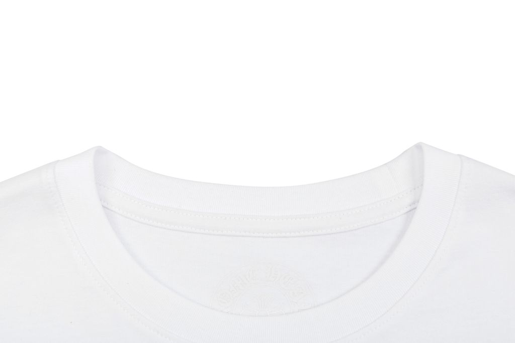 Chrome Hearts 220G Cotton Cross Sleeve Graphic T-Shirt