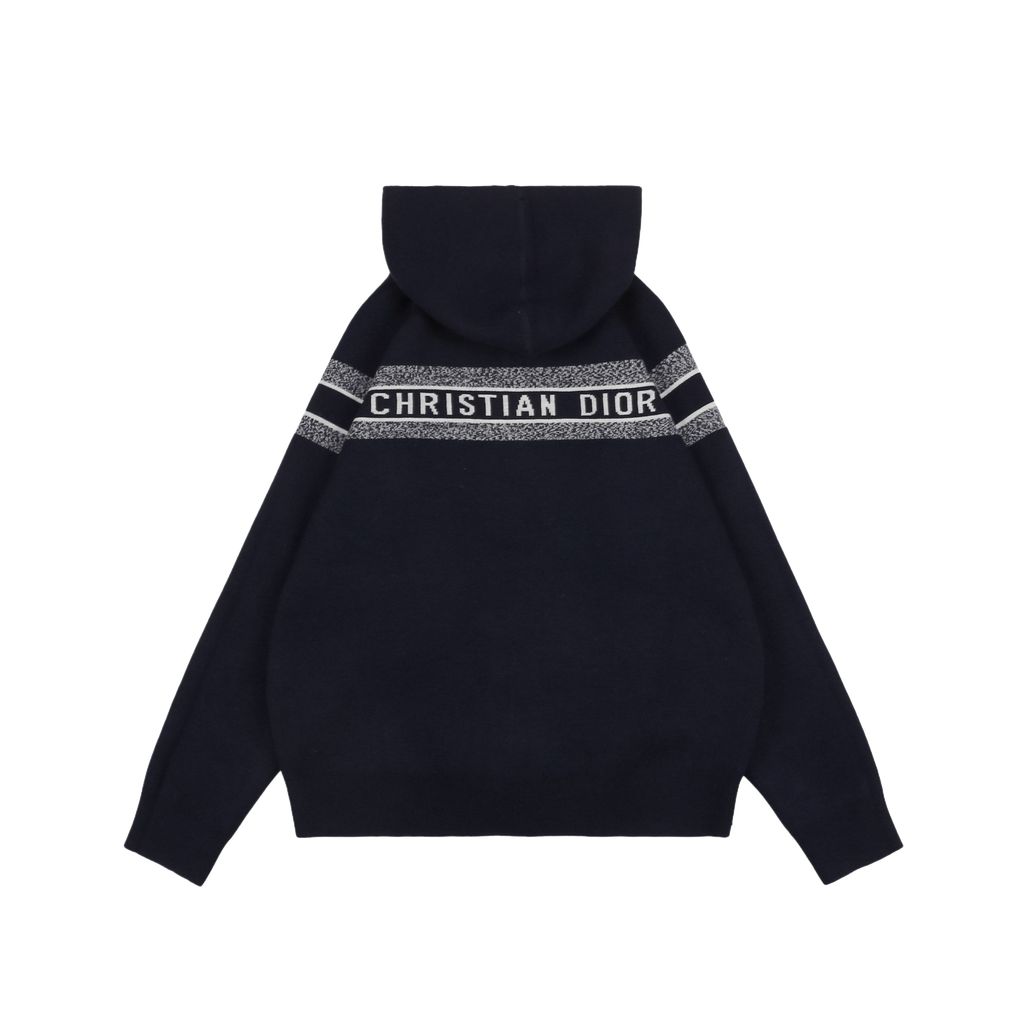 Christian Dior 23FW Oblique Reversible Cashmere Wool Jacket