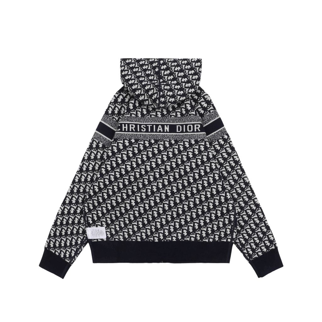 Christian Dior 23FW Oblique Reversible Cashmere Wool Jacket