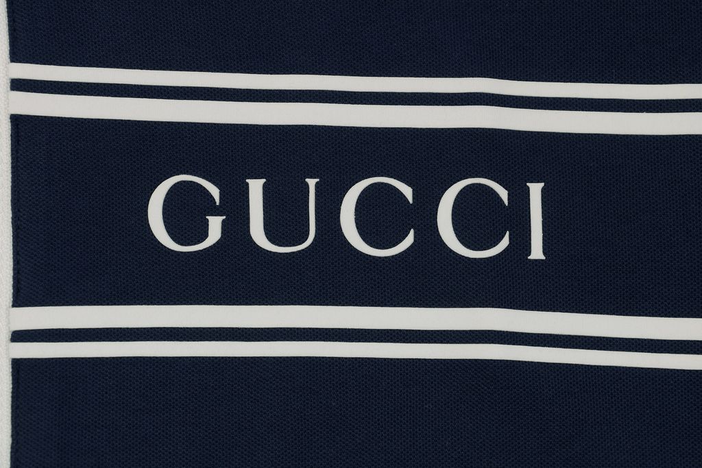 Gucci Lido Unisex Logo Stripe Hoodie