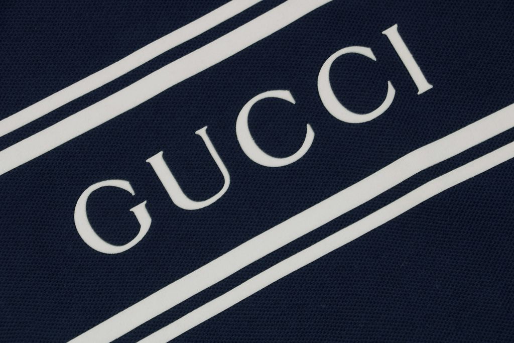 Gucci Lido Unisex Logo Stripe Hoodie