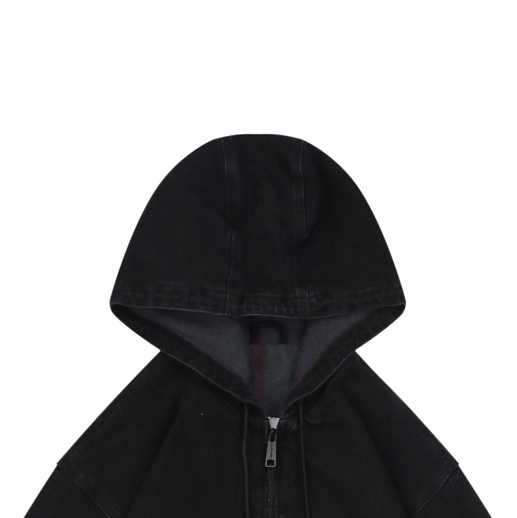 Carhartt Washed Denim OG Fit Hooded Jacket