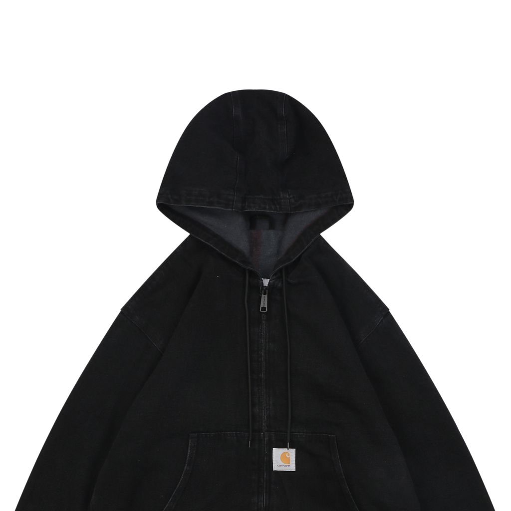 Carhartt Washed Denim OG Fit Hooded Jacket