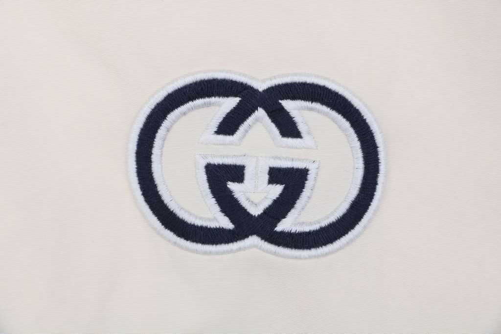 Gucci Interlocking G Hidden Zip Color-Block Jacket