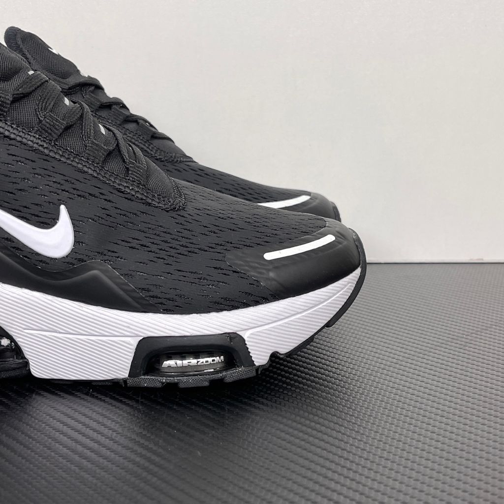 Nike Air Max 270 Premium Black Metallic Silver IO9883-002 sneaker with black mesh upper, white Swoosh, visible Max Air 270 heel unit and forefoot Zoom Air window.