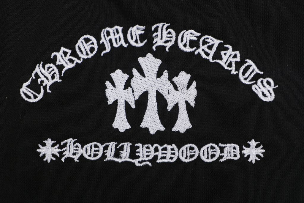 Chrome Hearts Triple Cross Fleece Jogger Pants