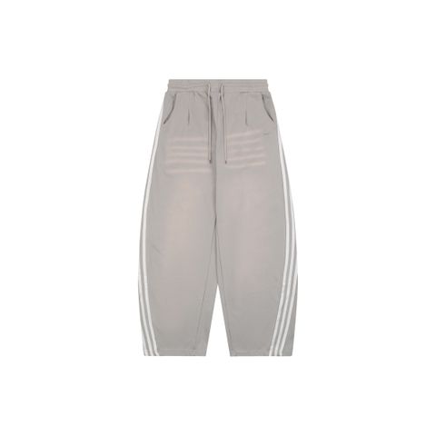 Adidas Vintage Washed Trefoil Curved-Leg Pants