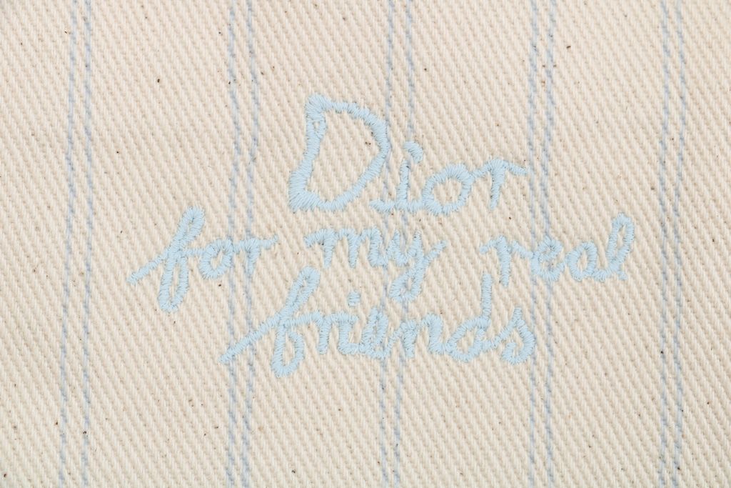 Dior 25FW Relaxed Blue Stripe Blouson Jacket