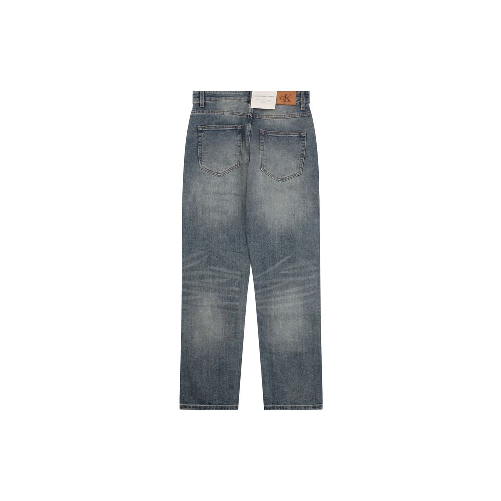 Calvin Klein YJ1475 Light Grey Blue Straight Jeans