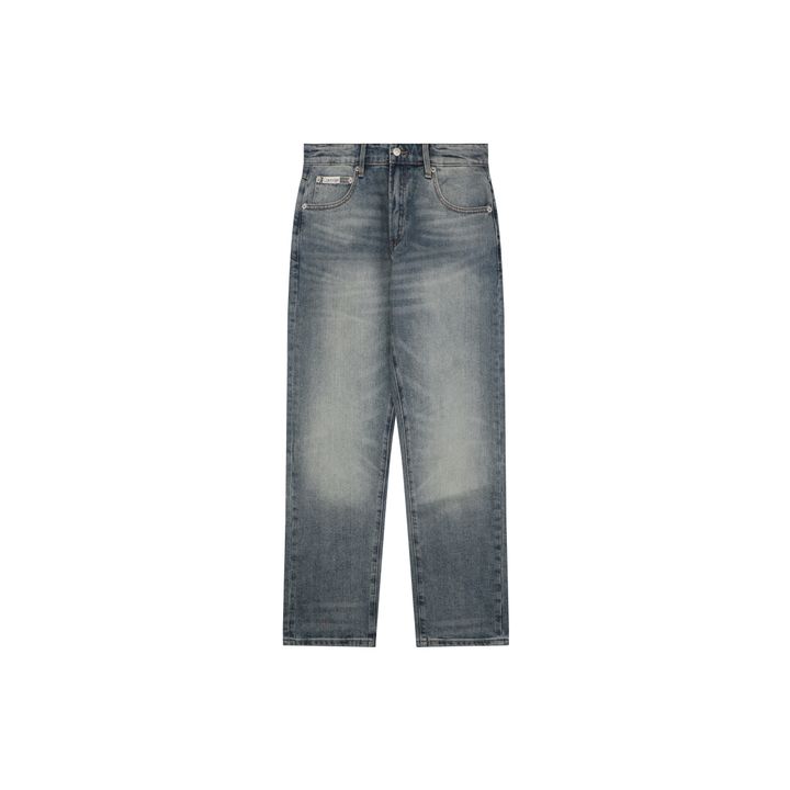 Calvin Klein YJ1475 Light Grey Blue Straight Jeans