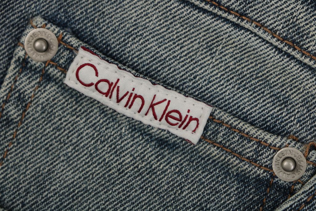 Calvin Klein Light Grey Blue Everyday Straight Jeans