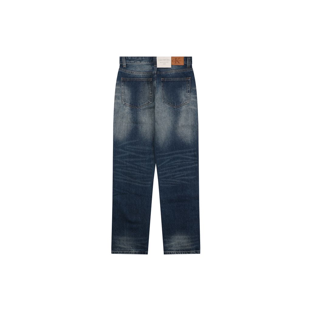 Calvin Klein YJ1476 Washed Blue Straight Jeans