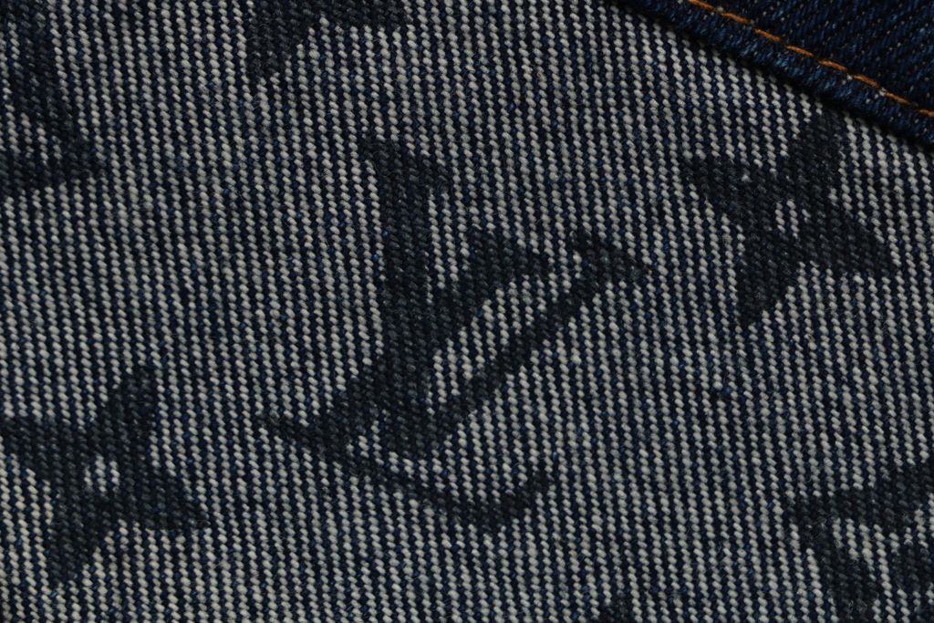 Louis Vuitton Grey Monogram Cotton Denim Jeans