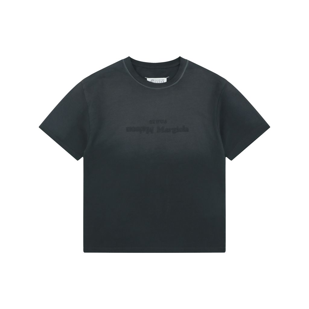 Maison Margiela Washed Reverse Logo Embroidered T-Shirt