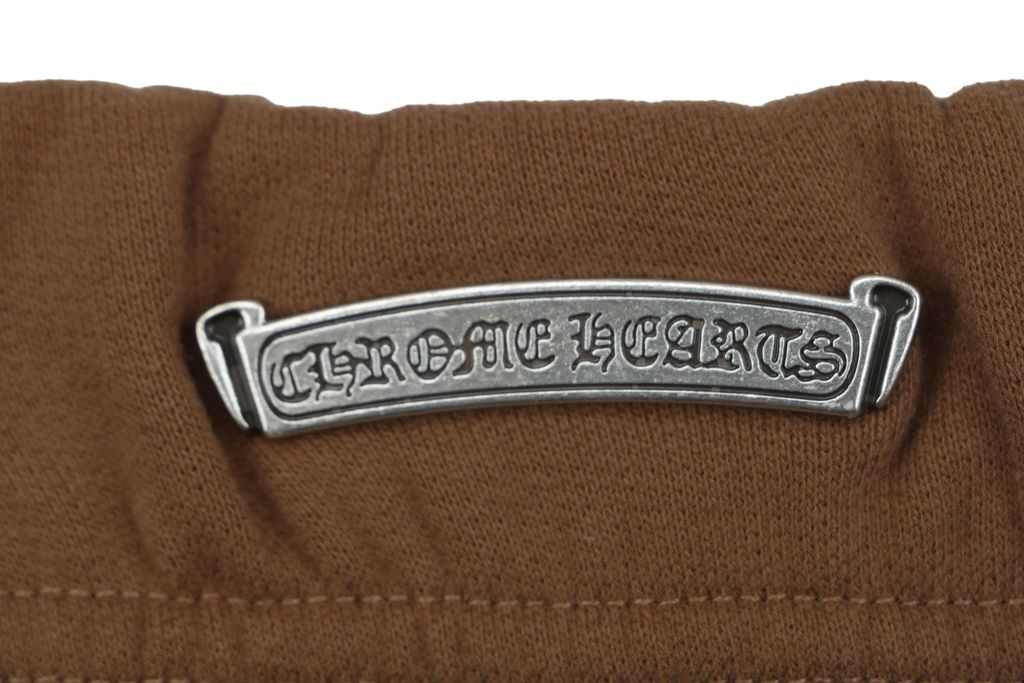 Chrome Hearts Sanskrit Embroidery 925 Silver Zip Sweatpants