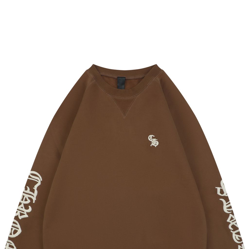 Chrome Hearts 420G Heavyweight Fleece Embroidered Sweatshirt