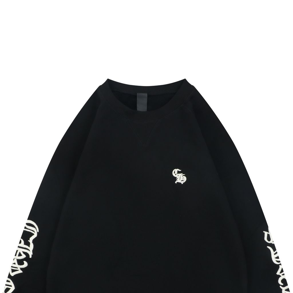 Chrome Hearts 420G Heavyweight Fleece Embroidered Sweatshirt
