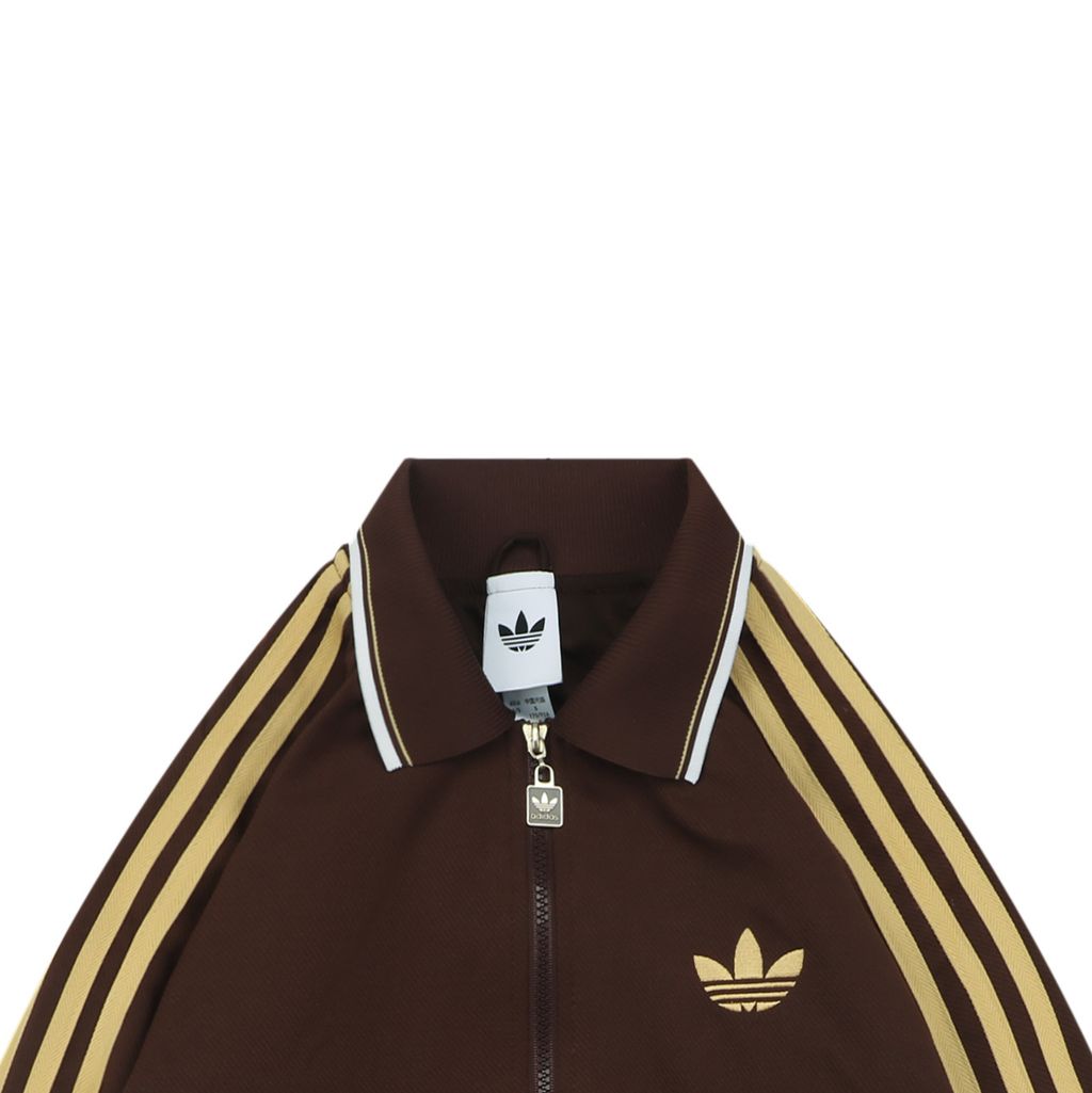 Adidas Three-Stripes Fold-Down Collar Jacket