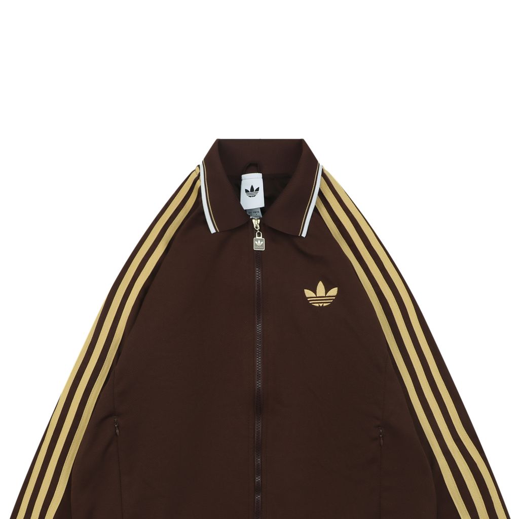Adidas Three-Stripes Fold-Down Collar Jacket
