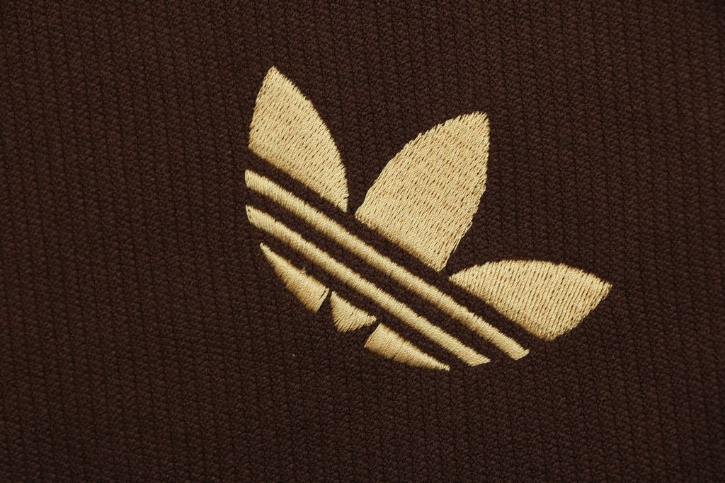 Adidas Navy Coffee Brown Retro Track Jacket