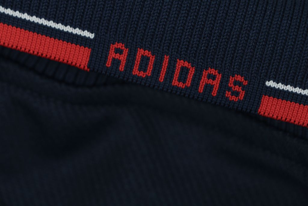 Adidas Navy Coffee Brown Retro Track Jacket