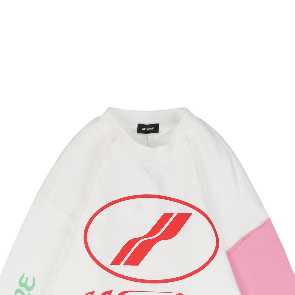 WE11DONE Retro 80s Graphic Long Sleeve Tee