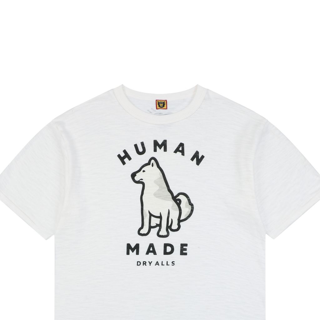Human Made Jindo Dog 218G Slub Cotton T-Shirt