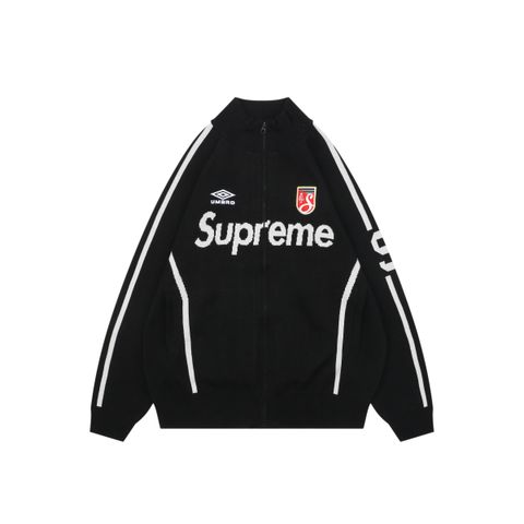 Supreme x Umbro SS25 Embroidered Zip Up Sweater