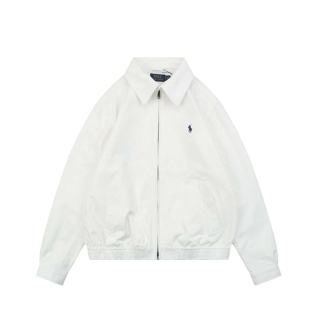 Ralph Lauren Pony Embroidered Double-Faced Cotton Jacket