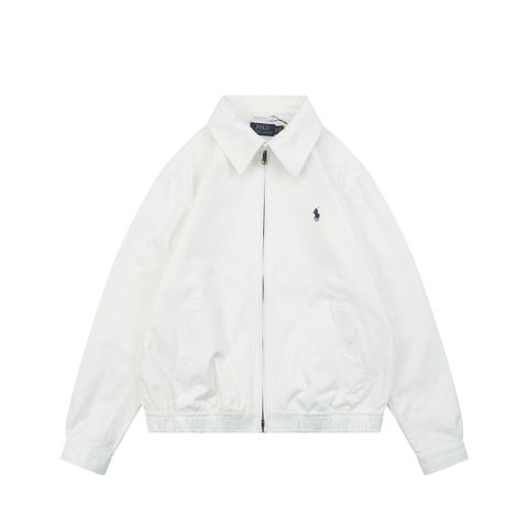 Ralph Lauren Pony Embroidered Double-Faced Cotton Jacket