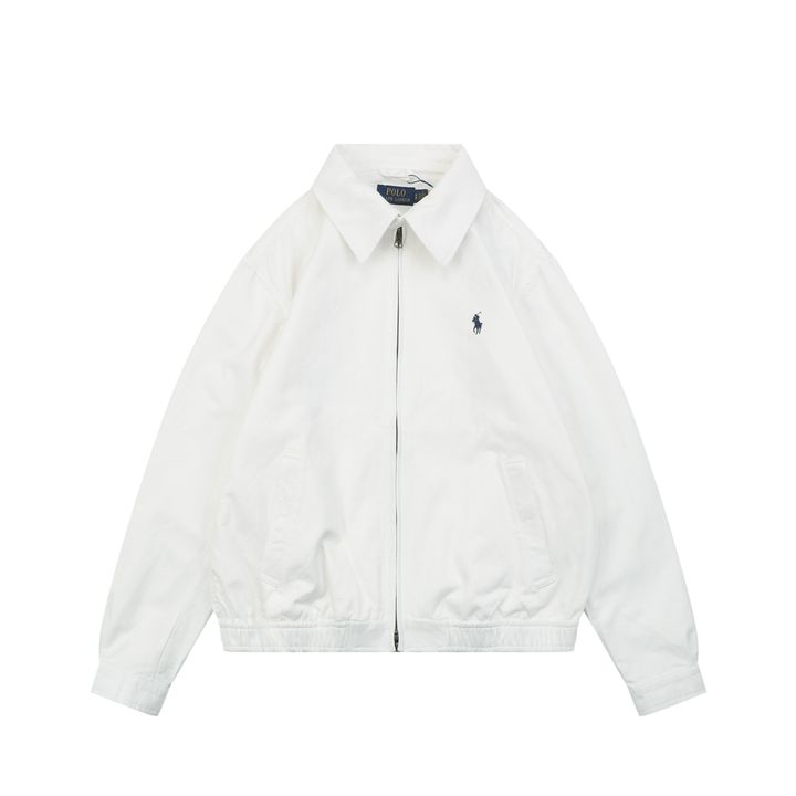 Ralph Lauren Pony Embroidered Double-Faced Cotton Jacket