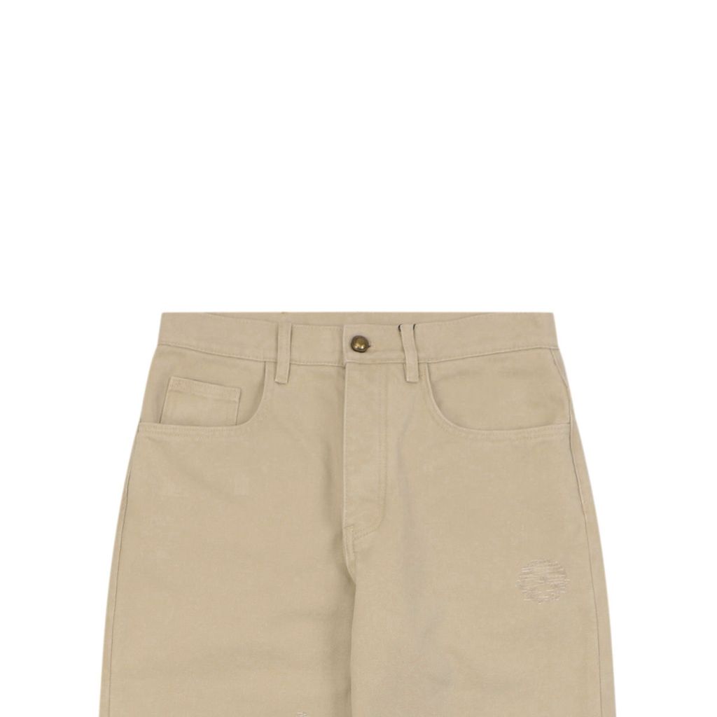Louis Vuitton 350G Enzyme-Washed Monogram Denim Pants