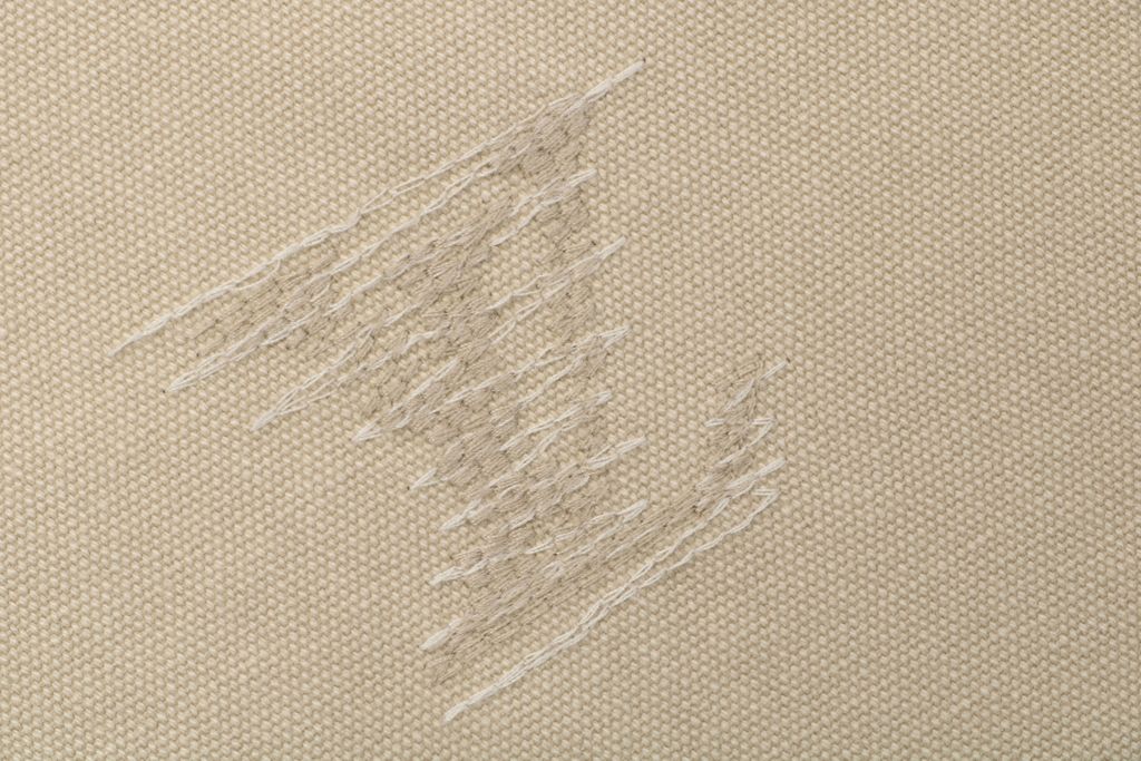 Louis Vuitton Embroidered Signature Stitch Denim Jeans