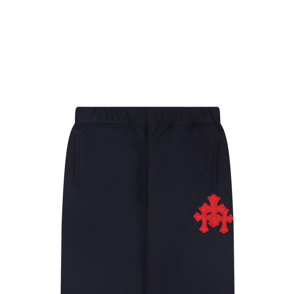 Chrome Hearts 420G Heavyweight Navy Fleece Pants