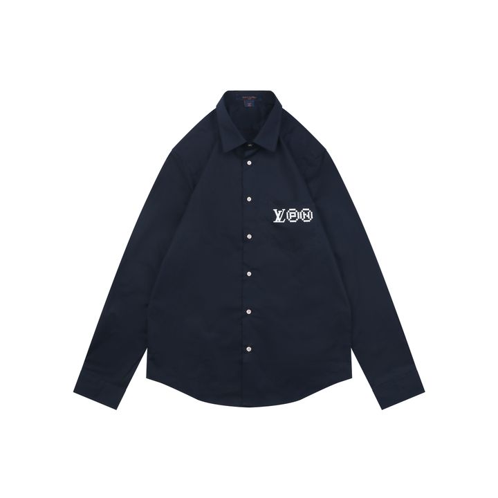 Louis Vuitton Portrait Print Long Sleeve Shirt