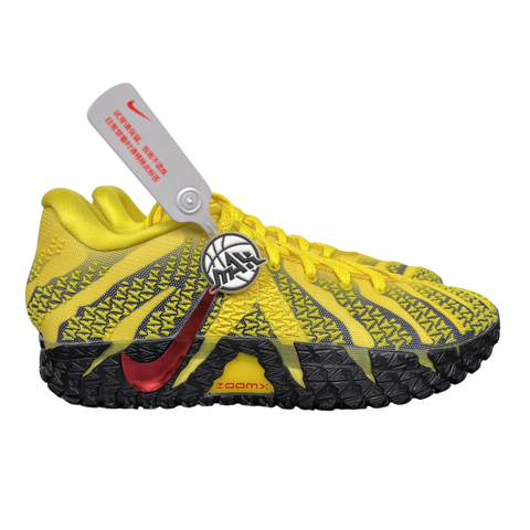 Nike Ja 3 EP Yellow Morant HF2794-702 performance men's basketball shoe side profile view
