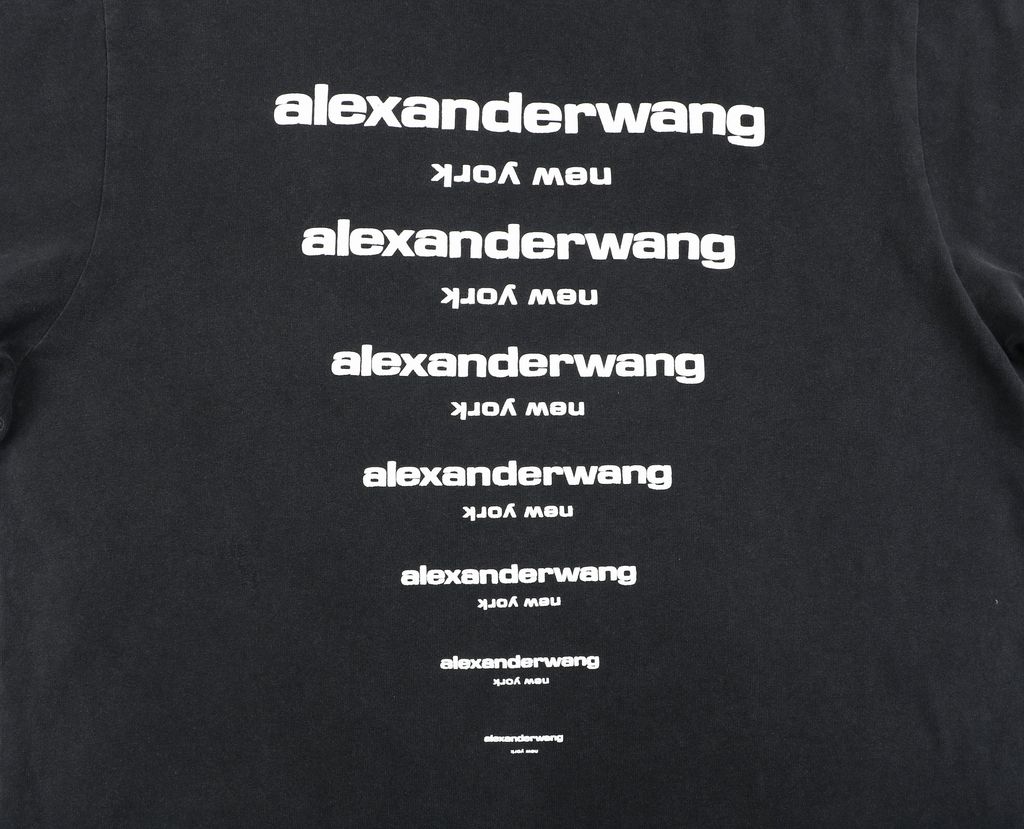 Alexander Wang Relaxed Puff Print Logo T-Shirt