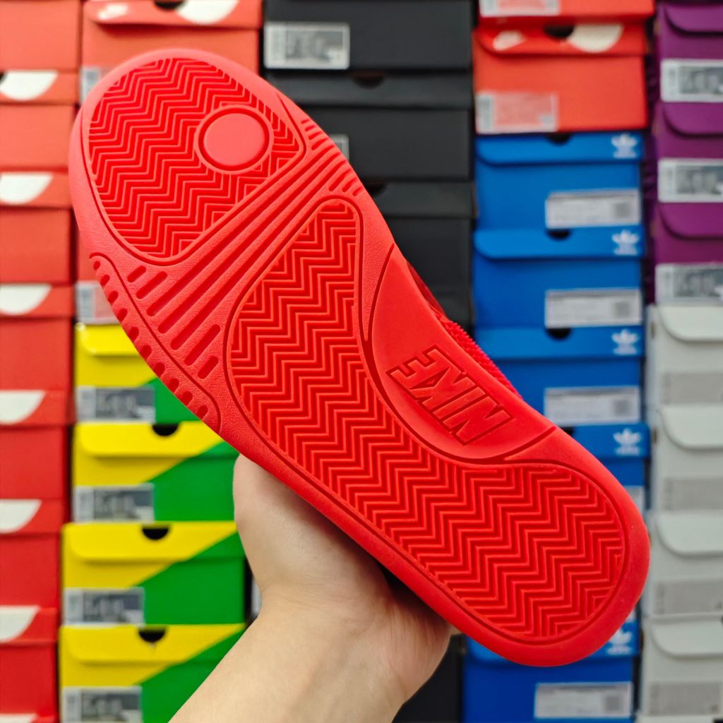 Nike Air Yeezy 2 Red October 508214-660 men's red sneakers side view
