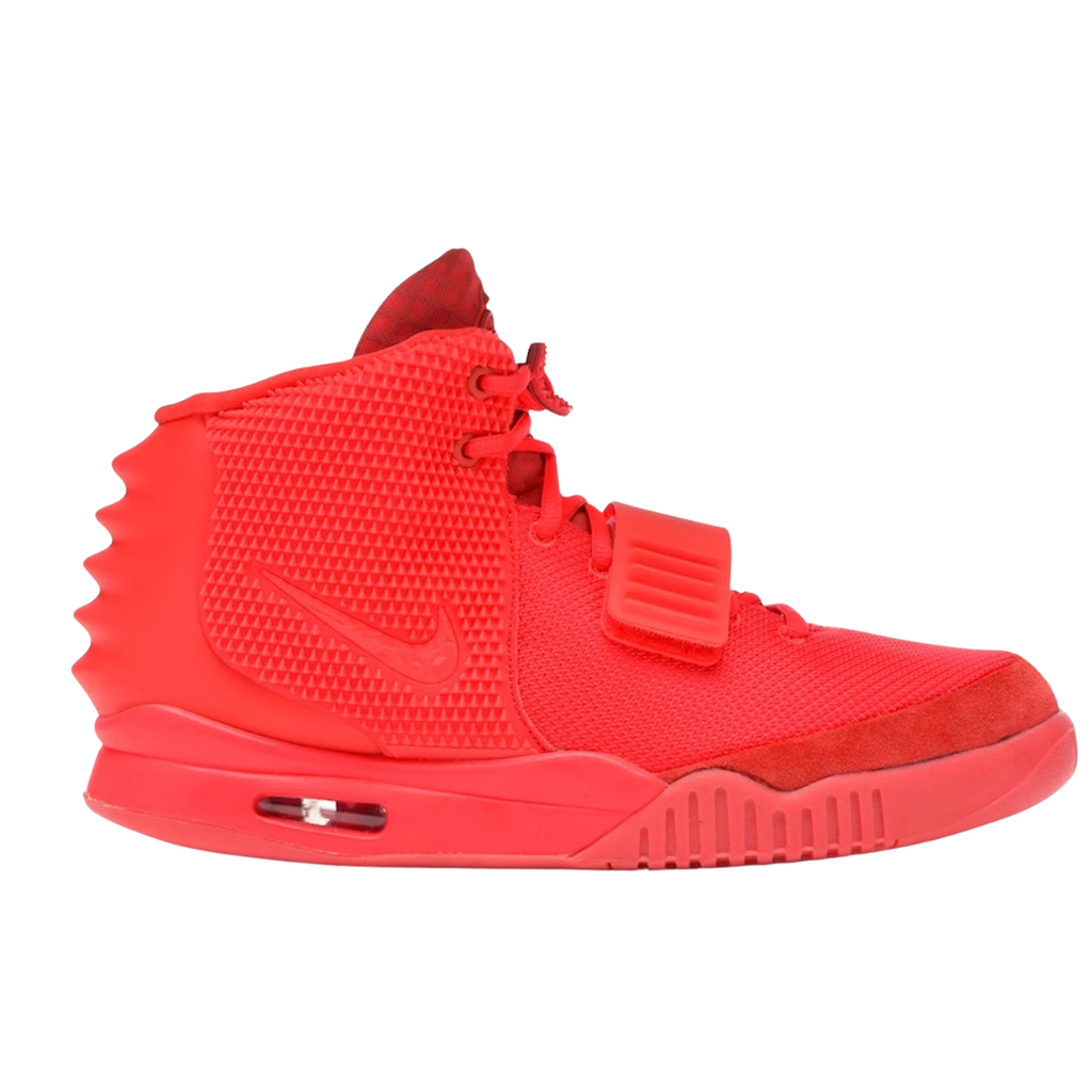 Nike Air Yeezy 2 Red October 508214-660 men's red sneakers side view