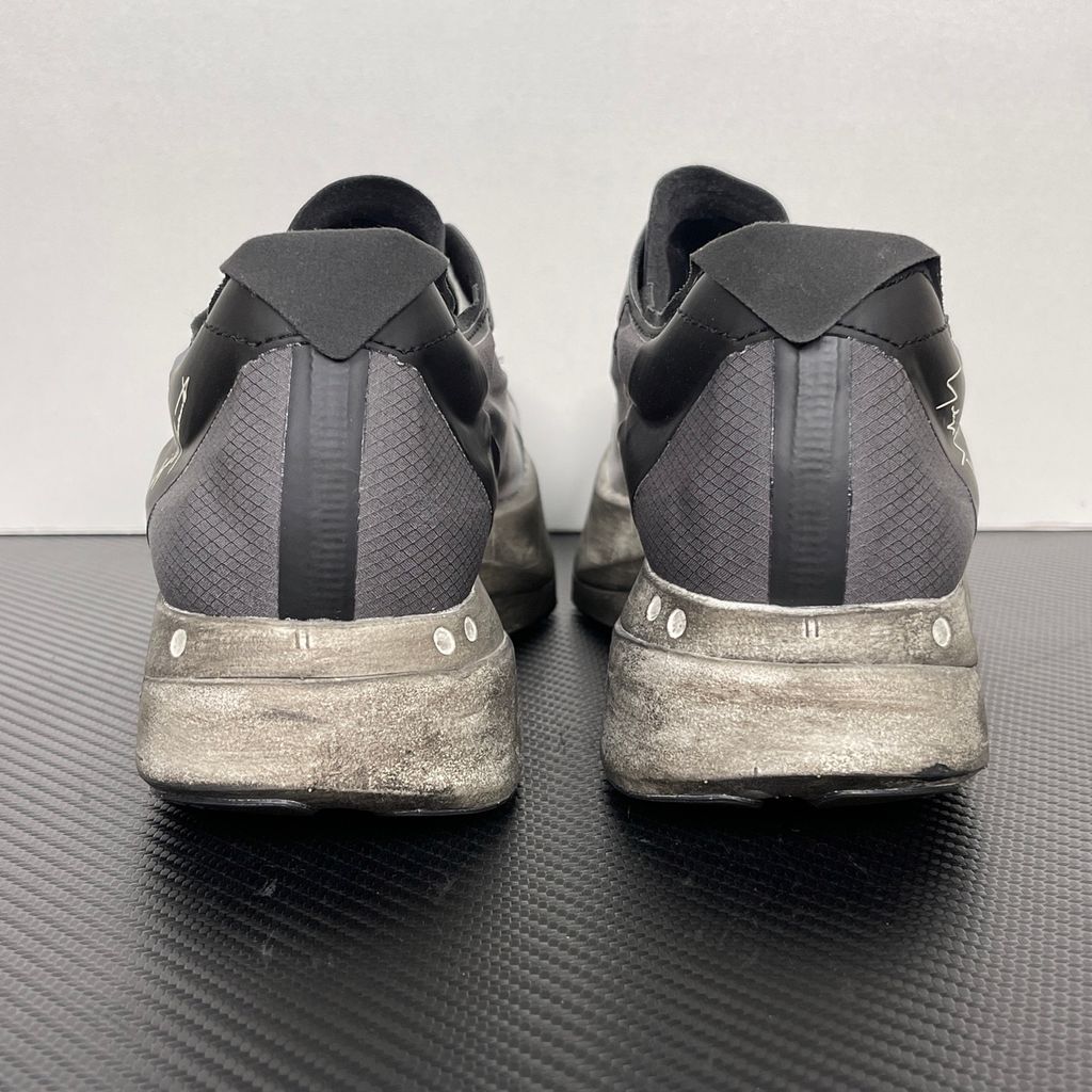 adidas Y-3 Adios Pro 4 KI7128 Black Off White Grey Five running shoes side view