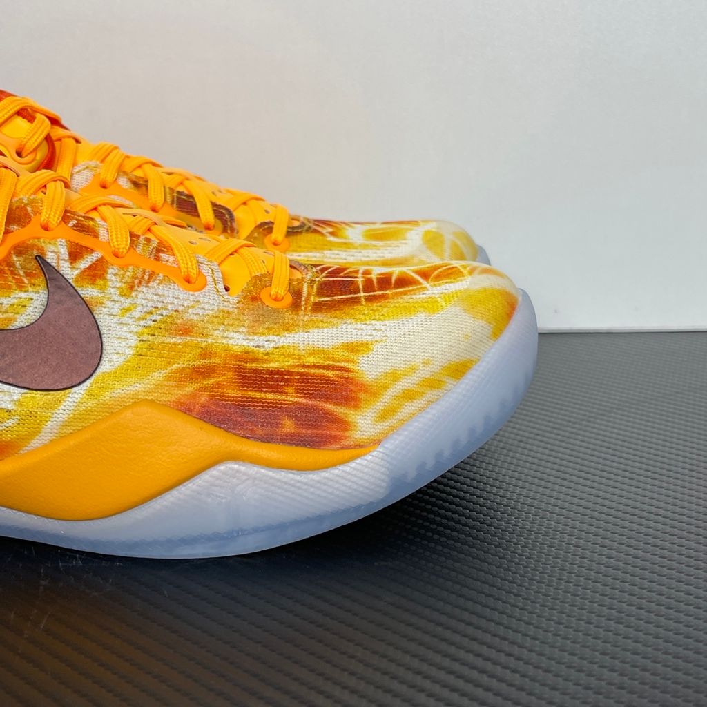 Nike Kobe 8 Protro Shanghai Fireworks IO6259-800 Laser Orange basketball shoes side view
