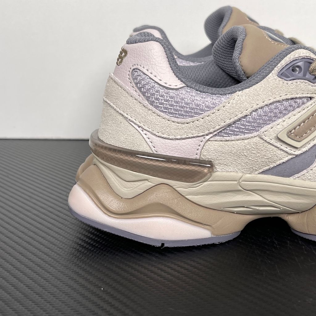 New Balance 9060 U9060152 Timberwolf Driftwood suede mesh sneakers side view