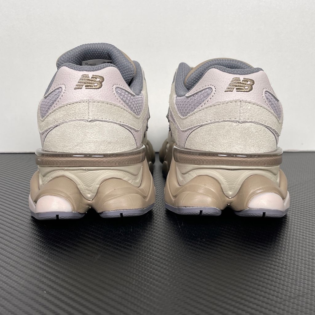 New Balance 9060 U9060152 Timberwolf Driftwood suede mesh sneakers side view