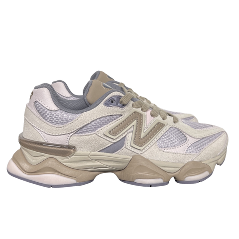 New Balance 9060 U9060152 Timberwolf Driftwood suede mesh sneakers side view
