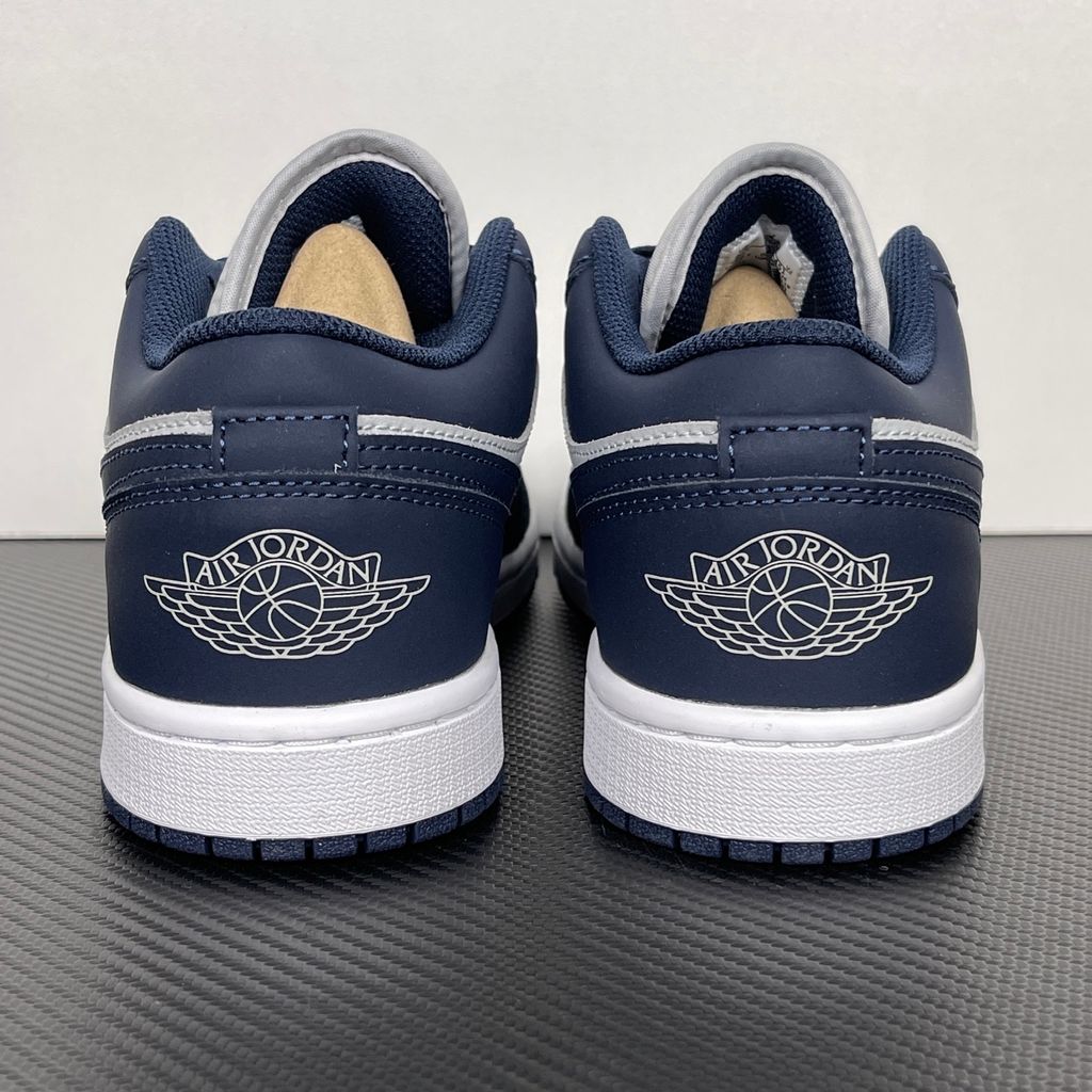 Air Jordan 1 Low IV6045-451 Obsidian Grey Fog men's sneakers side view