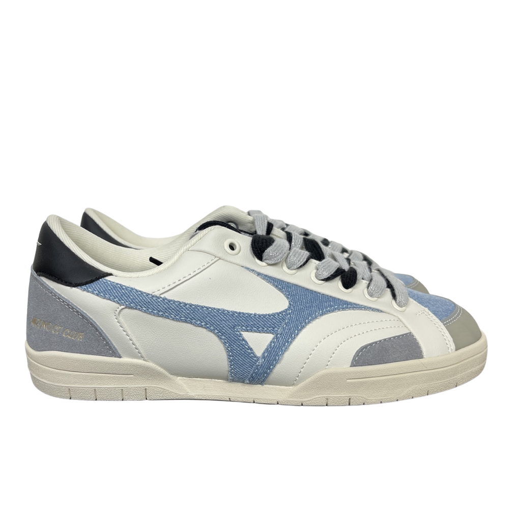 Mizuno CT Club D1GH261002 Off-White Light Blue Grey Black sneakers side view