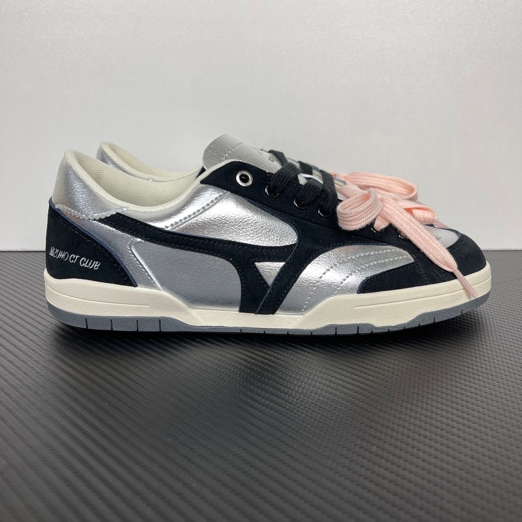 Mizuno CT Club D1GH261013 Black Silver Metallic sneakers side view