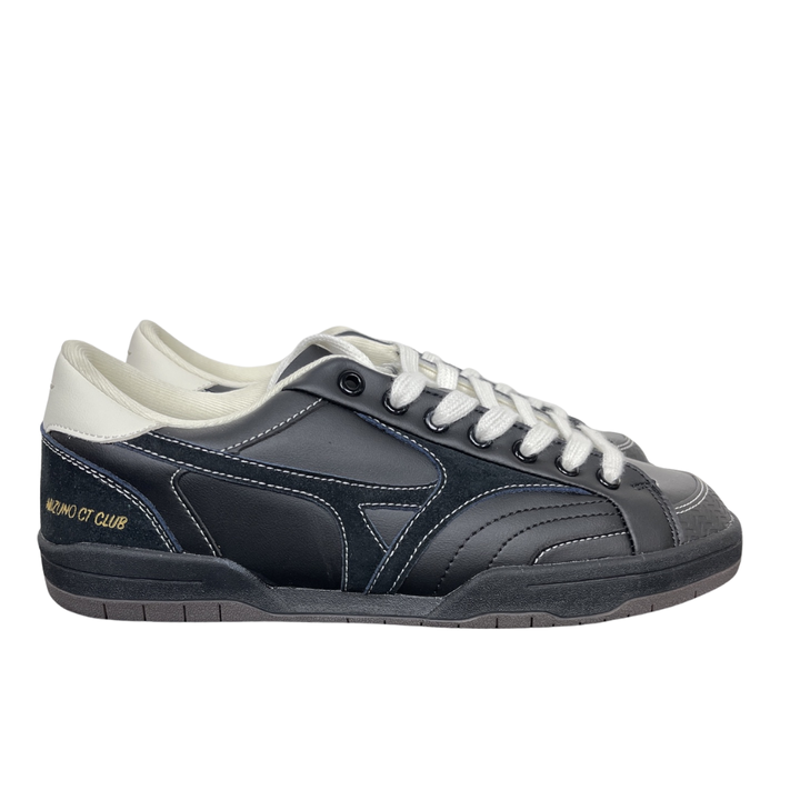 Mizuno CT Club D1GH261005 Black Beige Cream sneakers side view