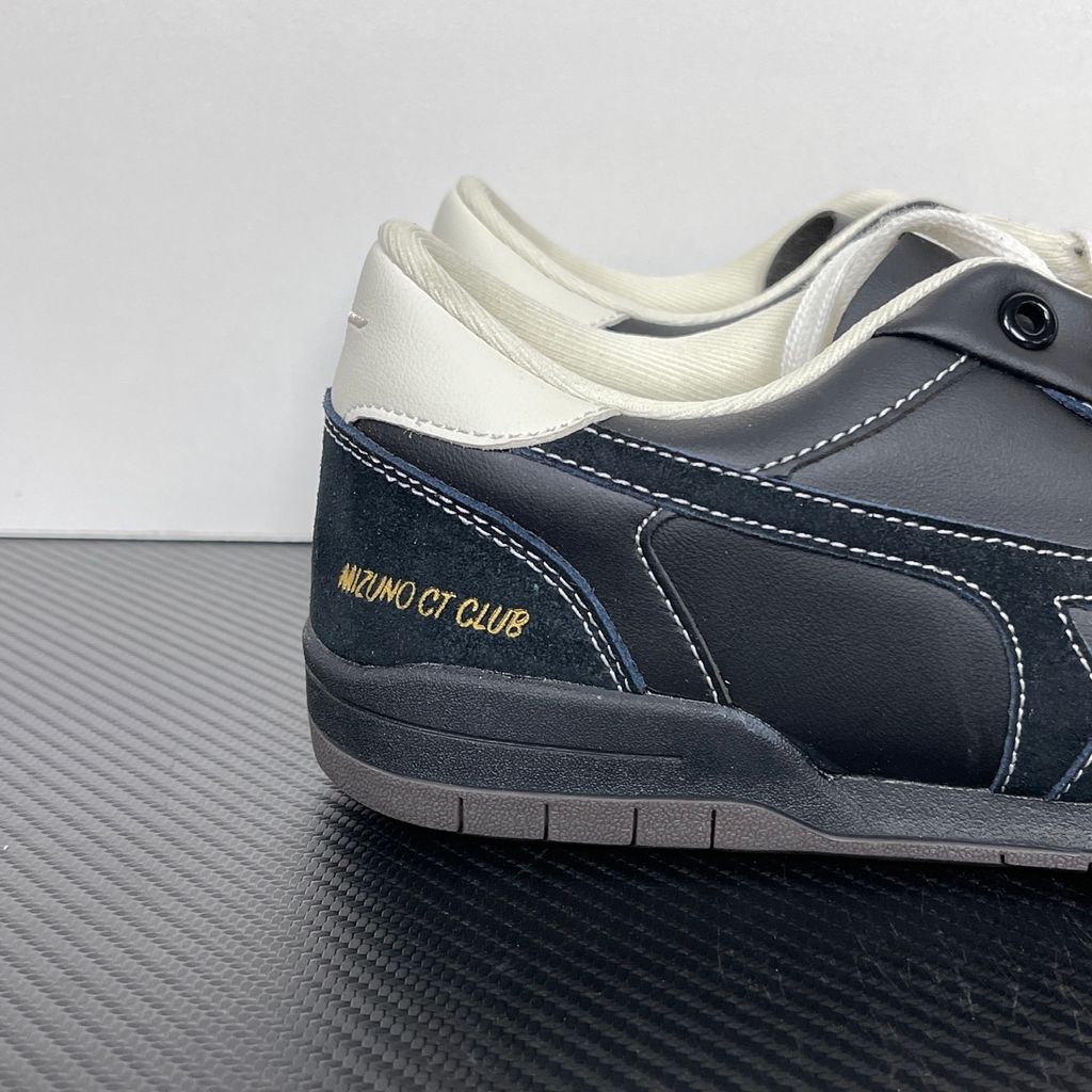 Mizuno CT Club D1GH261005 Black Beige Cream sneakers side view