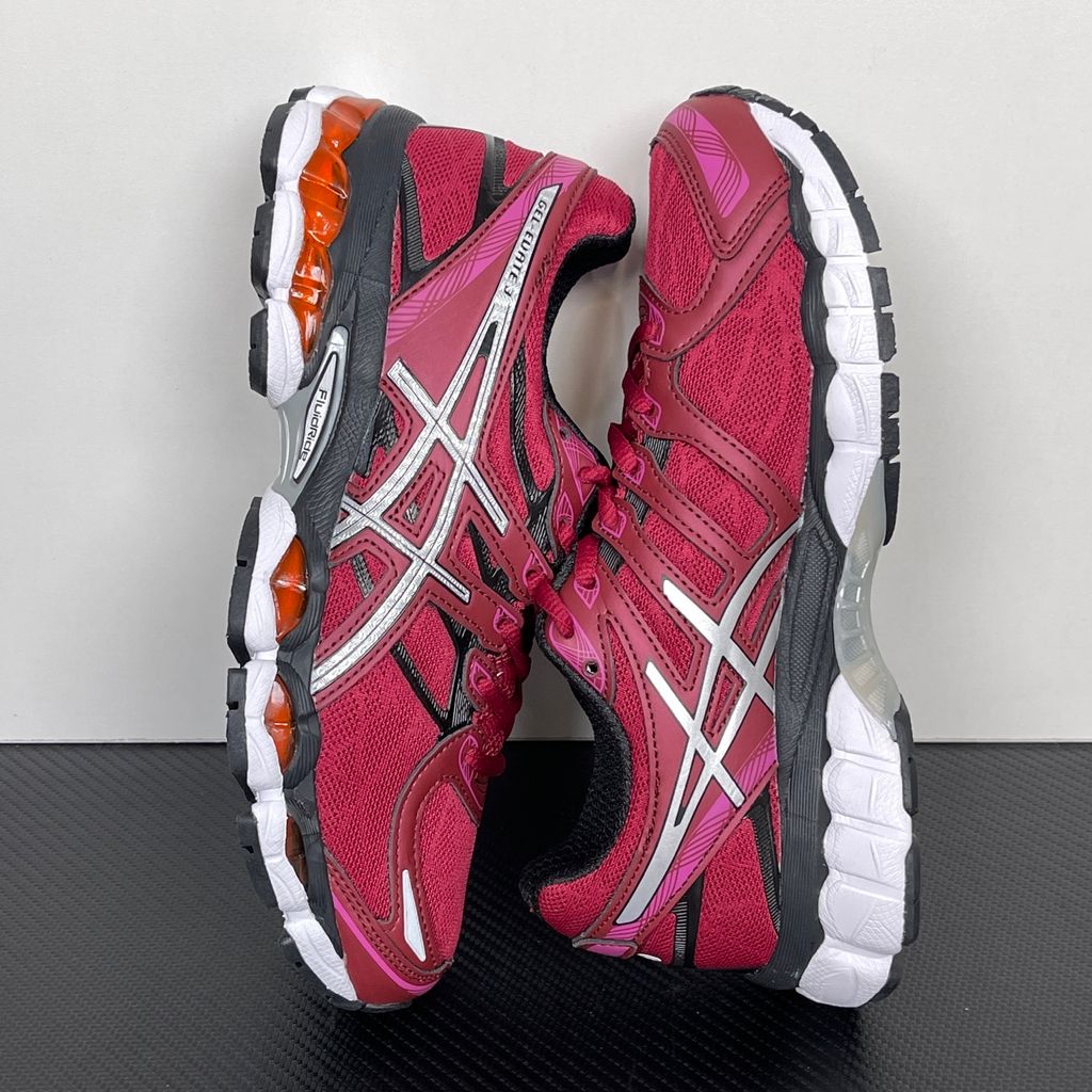 ASICS GEL-Nimbus 16 T566N-2194 Blue Silver running shoes side view
